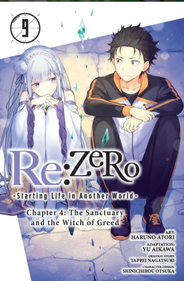 Re:ZERO -Starting Life in Another World-, Chapter 4: The Sanctuary and the Witch of Greed, Vol. 9